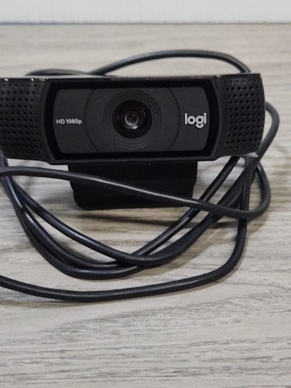 Logitech V-U0028 C920E Hd 1080P Usb Webcam Built-In Mic Made In Taiwan Black